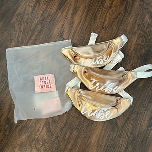 3 “Tribe” Fanny packs